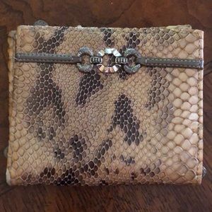 Brighton snakeskin wallet